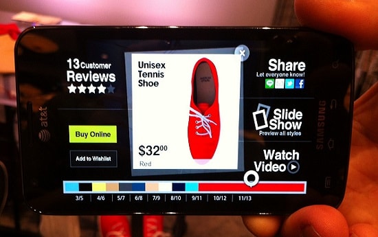 Apparel AR App اپلیکیشن‌ واقعیت افزوده