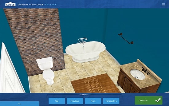 استفاده از اپلیکیشن‌های واقعیت مجازی و افزوده در خرید lowes-vr-holoroom